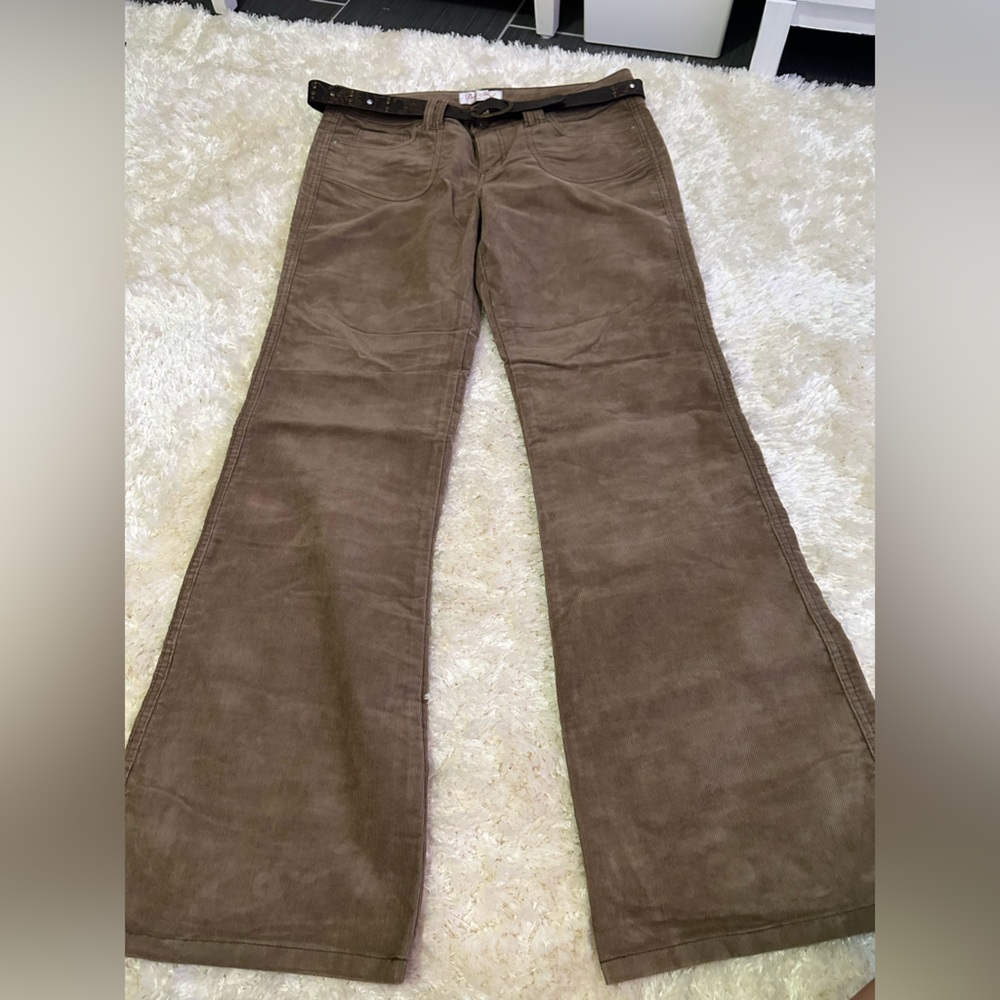Corduroy flares Y2k